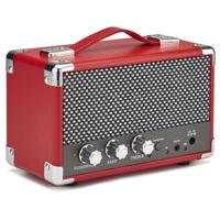 GPO Retro WESTWOODMINIRED Compacte retro Bluetooth speaker - thumbnail