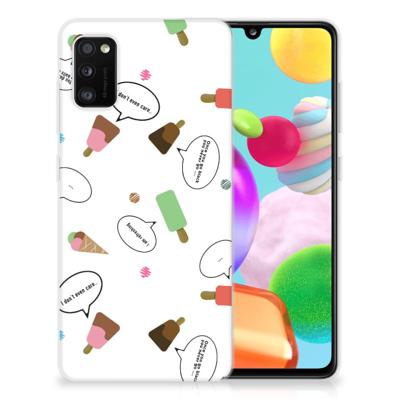Samsung Galaxy A41 | Siliconen Case | IJsjes