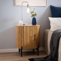 Artistiq Nachtkastje 'Bethann' Mangohout, 50 x 40cm - thumbnail