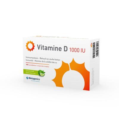 Metagenics Vitamine D 1000 IU 168Kauwtabletten