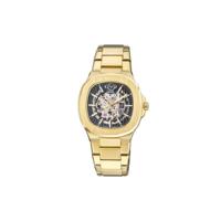 GV2 Automatic Men&apos;s Potente yellow Gold Bracelet Skeletal Watch 18115 Heren Horloge - thumbnail