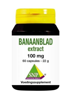 SNP Banaanblad extract 60 Capsules SNP Banaanblad extract 60 Capsules