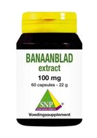 SNP Banaanblad extract 60 Capsules - thumbnail