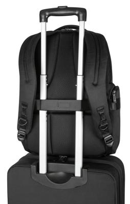 Targus Targus Mobile Elite - Notebook-Rucksack - 40.6 cm Laptoprugzak Geschikt voor max. (laptop): 39,6 cm (15,6) Zwart
