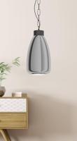 Eglo HanglampBrickfield met twee smoke glazen - 43395 - thumbnail