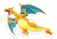 Pokémon LED Wall Lamp Light Charizard 30 cm - thumbnail