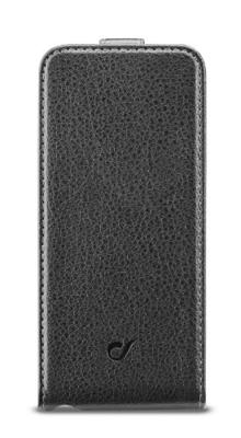 Cellular Line FLAPESSENIPHONE5BK kunstleer Flapcase voor iPhone 5 zwart