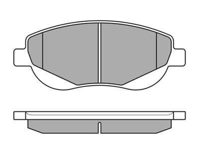 Remblokkenset, schijfrem 0252494619W