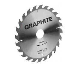 Graphite Cirkelzaagblad Voor Hout 216mm Asgat 30mm Tanden 36 Dikte 3,2 Vulringen 16/20/25 TCT