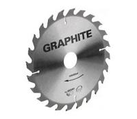 Graphite Cirkelzaagblad Voor Hout 216mm Asgat 30mm Tanden 36 Dikte 3,2 Vulringen 16/20/25 TCT - thumbnail