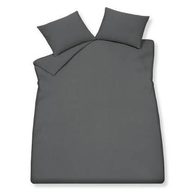 Vandyck Vandyck Pure 66 Cotton Hemp Dekbedovertrek 1-persoons (140x200/220) off black