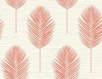 Dutch Wallcoverings Inlay Bali Fern Beige/Coral - thumbnail