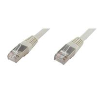 econ connect F6TP0,5GR RJ45 Netwerkkabel, patchkabel CAT 6 S/FTP 0.50 m Grijs Pair afscherming 1 stuk(s) - thumbnail
