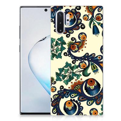 Siliconen Hoesje Samsung Galaxy Note 10 Plus Barok Flower Siliconen Hoesje Samsung Galaxy Note 10 Plus Barok Flower