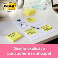 Post-it Plaknotitie 7100199885 76 mm x 76 mm Geel 600 vellen - thumbnail