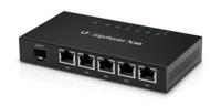 Ubiquiti Networks ER-X-SFP Ethernet/LAN zwart aangesloten router - aangesloten router (10,100,1000 Mbit/s, Ethernet (RJ-45), zwart) - thumbnail