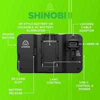 Atomos Shinobi II full HD en 4K cameramonitor - thumbnail