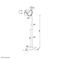 Tablethouder Neomounts FL15-625BL1 Zwart - thumbnail