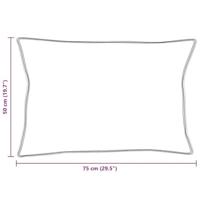 Dekbed Set met kussen 2 pcs Wit 140 x 200 cm Dons - thumbnail