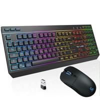 Draadloze gamingbundel - THE G-LAB - TUNGSTEN EX COMBO - Toetsenbord + muis - 32 configureerbare macro's - thumbnail