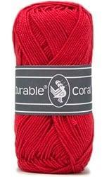 Durable Coral 316 Red - Haakgaren / Breigaren