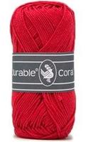 Durable Coral 316 Red - Haakgaren / Breigaren - thumbnail
