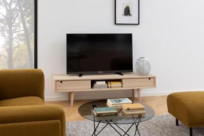 Bendt TV-meubel 'Sigfred' eiken, 160cm - thumbnail