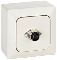 Monacor Terminal Box met 5-polige DIN Jack - thumbnail