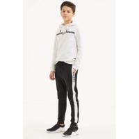 Ballin skinny broek met logo zwart - thumbnail