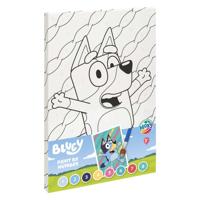 Moxy bluey schilderen op nummer canvas - thumbnail