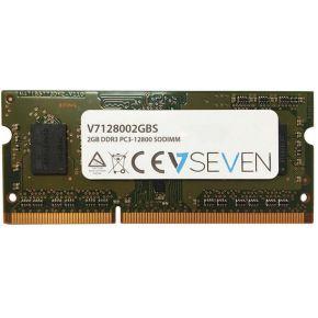 128002GBS - Geheugen - DDR3 (SO-DIMM) - 2 GB: 1 x 2 GB - 204-PIN - 1600 MHz / PC3-12800 - niet-gebufferd