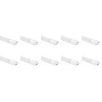 LED TL Buis T8 10 Pack - Aigi - 120cm 18W High Lumen 140 LM/W - Natuurlijk Wit 4000K - thumbnail