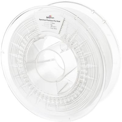 Spectrum Filaments 80235 PLA MATT Filament PLA mat Mat 1.75 mm 1000 g Polar White, Wit (mat) 1 stuk(s)