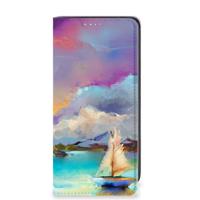 Bookcase Samsung Galaxy A41 Boat - thumbnail