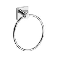 Handdoekhouder Sapho X-Square Rond 16x19 cm Chroom - thumbnail