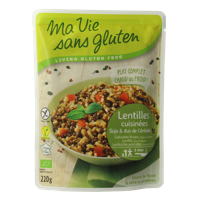 Ma Vie Sans Gekookte linzen soja & granenduo glutenvrij bio 220 Gram - thumbnail