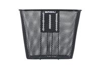 Fietsmand Basil Bilbao met vaste montage 26 x 22 x 27 cm - zwart - thumbnail