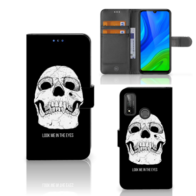 Telefoonhoesje met Naam Huawei P Smart 2020 Skull Eyes Telefoonhoesje met Naam Huawei P Smart 2020 Skull Eyes
