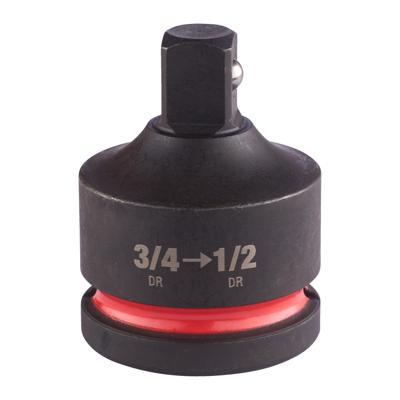 Milwaukee SHOCKWAVE™ Krachtdop Adapter ¾" Vierkant - ½" Vierkant - 4932480405 Milwaukee SHOCKWAVE™ Krachtdop Adapter ¾" Vierkant - ½" Vierkant - 4932480405
