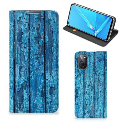 OPPO A52 | A72 Book | Wallet Case | Wood Blue