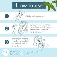 Klorane Shampooing sec Menthe aquatique BIO 150 ml - thumbnail