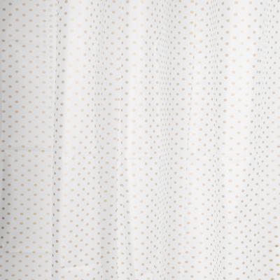 Douchegordijn Differnz Dots PEVA 180x200 cm Goud Differnz