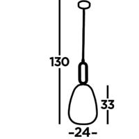 Searchlight Moderne hanglampElixir - 43581-1SN - thumbnail