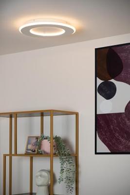 Lucide AXELLE - Plafonnière - Ø 39,6 cm - LED 3 StepDim - 1x24W 2700K - Wit