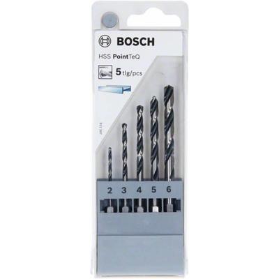 Bosch Accessoires Metaalborenset HSS Pointteq Hex | 5-delig - 2607002824 Bosch Accessoires Metaalborenset HSS Pointteq Hex | 5-delig - 2607002824