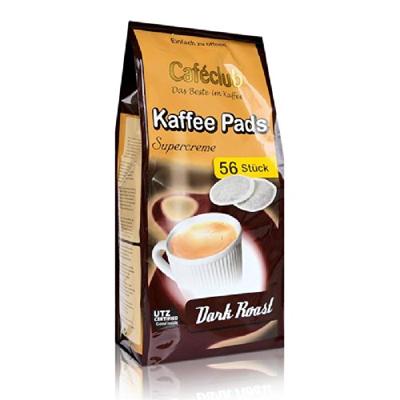 Caféclub - Supercreme Koffiepads Dark Roast - 56 pads