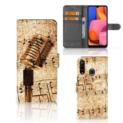 Samsung Galaxy A20s Telefoonhoesje met foto Bladmuziek Samsung Galaxy A20s Telefoonhoesje met foto Bladmuziek