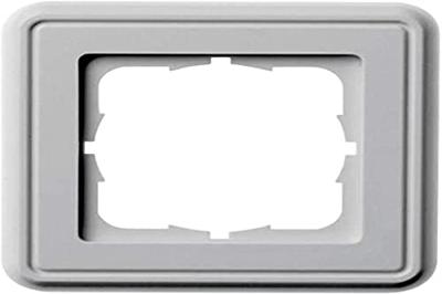 Telegärtner 100027371 Frameplaat Enkelvoudig Wit