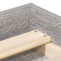 Bedframe grijs sonoma eikenkleurig 100x200 cm - thumbnail