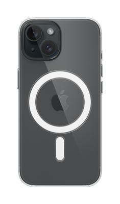 APPLE - iPhone 15 - Custodia trasparente con MagSafe